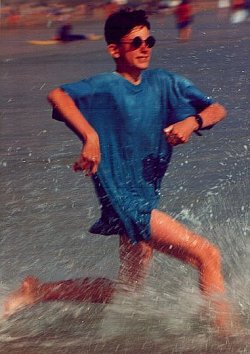 Beach running