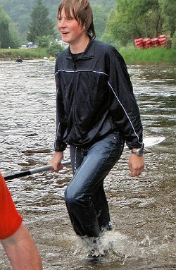 Wet Kayak Clothes