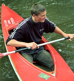 canoe kayak capsize wet clothes