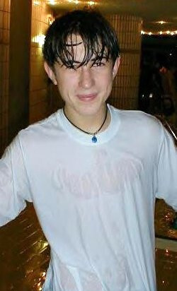 Ryan in his swimming clothes