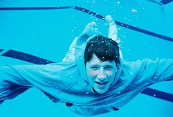 hoodie sweatshirt underwater
