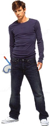 jeans boy snorkel mask