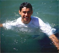 swimming in clothes