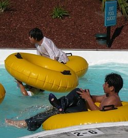 Waterpark t-shirt and jeans